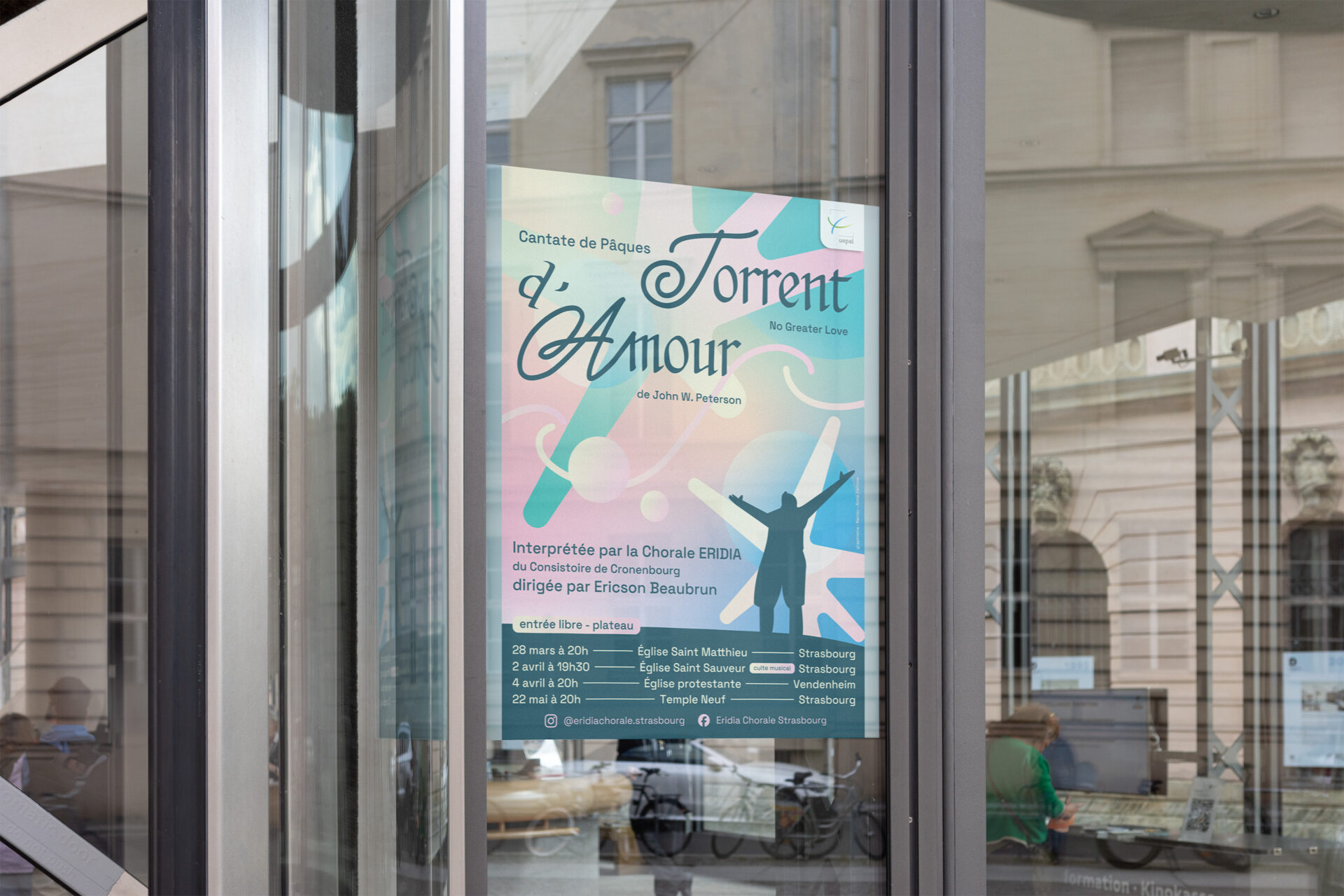 Affiche ERIDIA Torrent d'Amour © Anna Zahnow